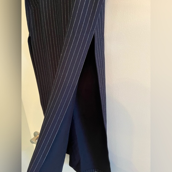 Forever 21 Y2K Navy Blue PinstripeTunic - Picture 5 of 7